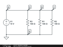 Resistors in parallel