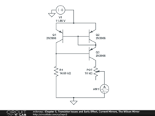 Chapter 5, Transistor Issues and Early Effect, Current Mirrors, The Wilson Mirror