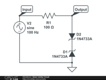 Zener Limiter Circuit