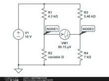 Lab2 Bridge Circuit