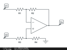 Difference Amplifier