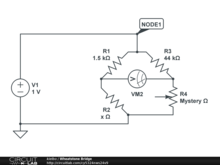 Wheatstone Bridge