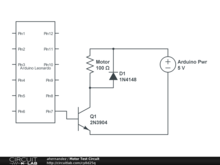 Motor Test Circuit