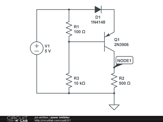 power inhibitor - CircuitLab