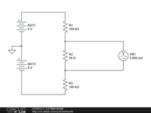 ELE3506, 1.3 Test circuit