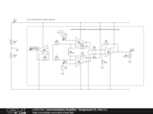 Instrumentation Amplifier - Assignment #1, Part 1.1