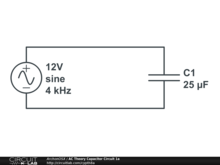 AC Theory Capacitor Circuit 1a