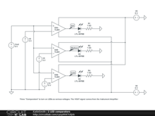 2 LED comparators