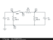 Simulated circuit 1