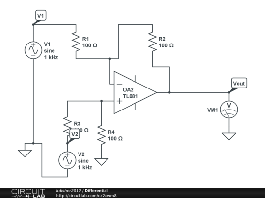 Differential - CircuitLab