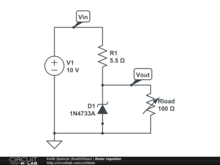 Zener regulator