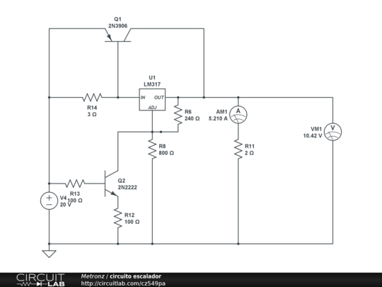 circuito escalador - CircuitLab