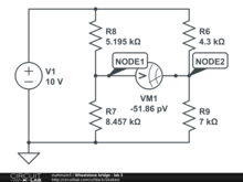 Wheatstone bridge - lab 3