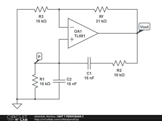 UNIT 7 PEROCBAAN 2 - CircuitLab