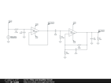 Filter and Amplifier Circuit