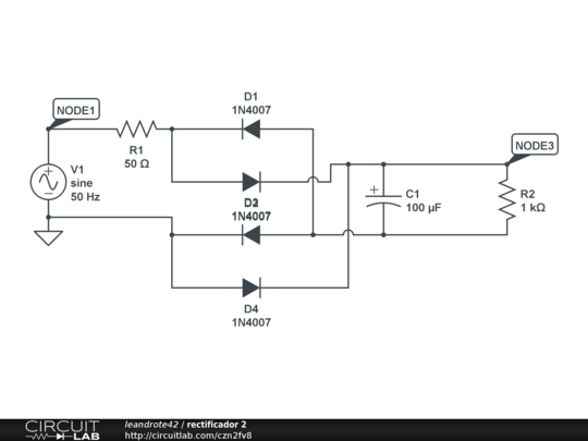 rectificador 2 - CircuitLab