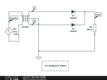 full wave rectifier