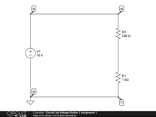 Circuit Lab Voltage Divider 2 Assignment 1