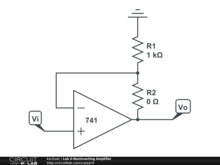 Lab 4-Noninverting Amplifier